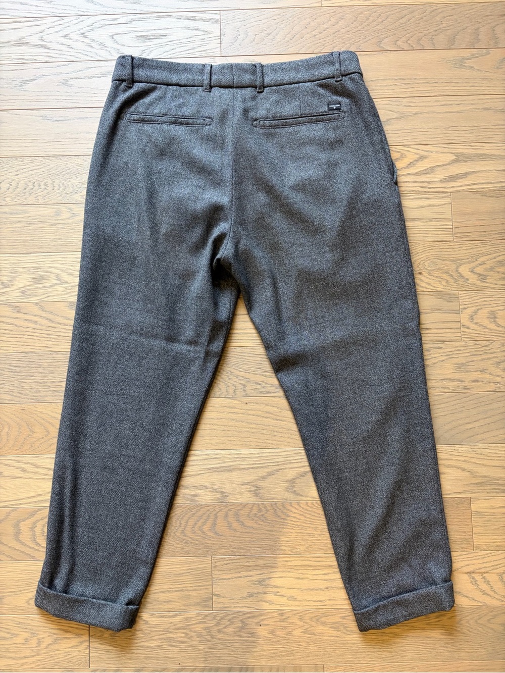 Strellson Charcoal Drawstring Chinos - Picture 2 of 4